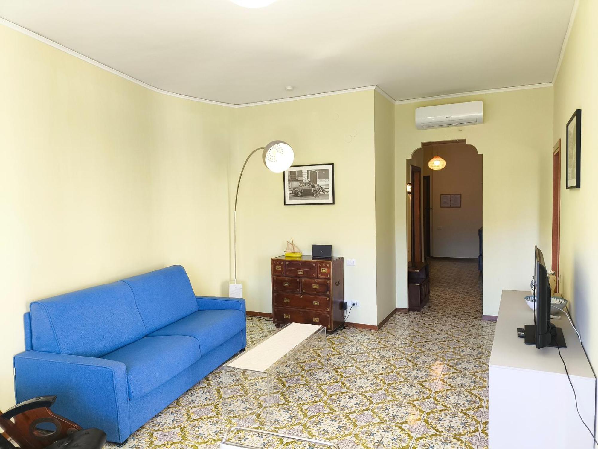Casa Mar - Elegant Apartment With Pool And Panoramic Terrace In The Heart Of Sorrento Eksteriør billede